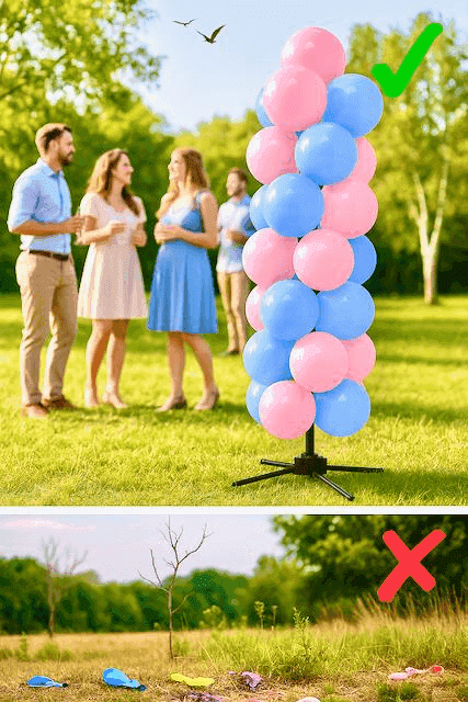 Herbruikbare ballondecoratie – PilaMania vermindert ballonafval